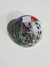 Pin's Chien Berger German, National Police CRS