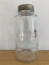 Ancien pot en verre pour