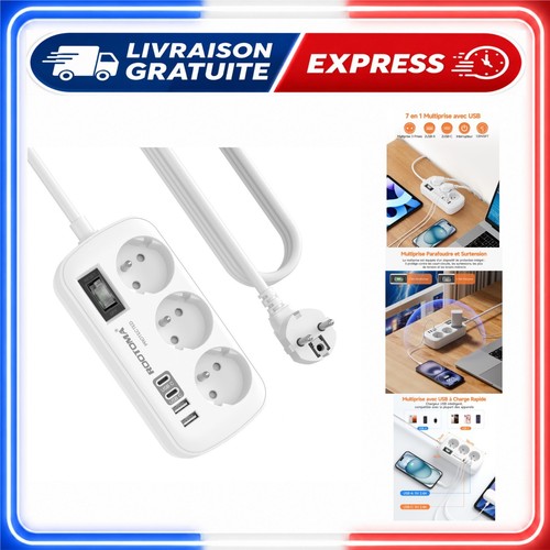 Multiprise prises usb - multiprise, 3