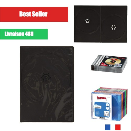 Hama boîtiers dvd slim - boîtiers,