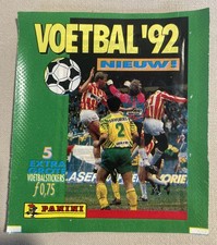 Pochette Bustina Packet Panini Foot Voetbal 92 Netherlands Pays Bas Football