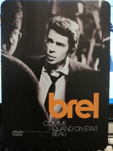 Coffret metal dvd - brel, comme