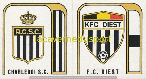 347 badge ecusson charleroi - ecusson,
