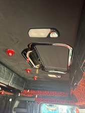 Tête De Camion En Suede Noir Pour Panneaux Muraux Et De Toit & Colle A Vaporiser