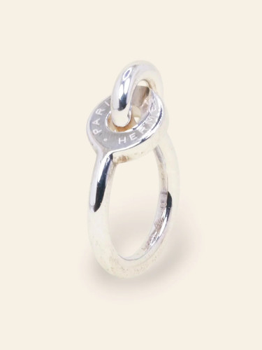 Hermes bague voltige - voltige, argent