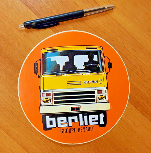 Autocollant renault berliet - renault,