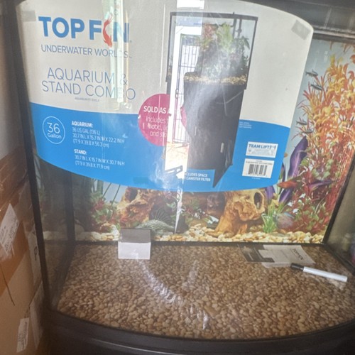 Top fin bowfront - bowfront, gallon