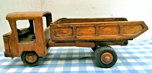 Ancien jouet camion - ancien, benne