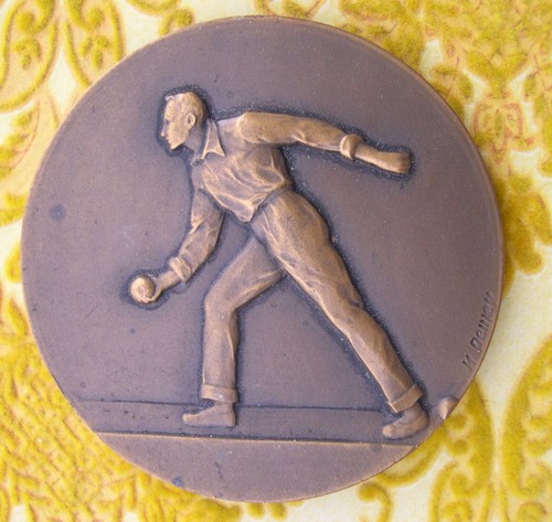 Medaille petanque boule - , sport