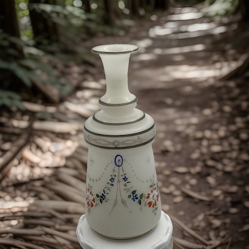 Antique french opaline glass - french,