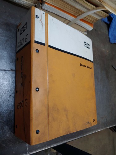 Case 680g loader - 680g, backhoe