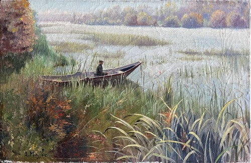 Tableau hst pêcheur - "le, pêcheur"