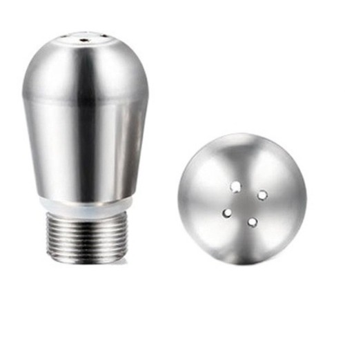 Buse vapeur café inox trous - inox,
