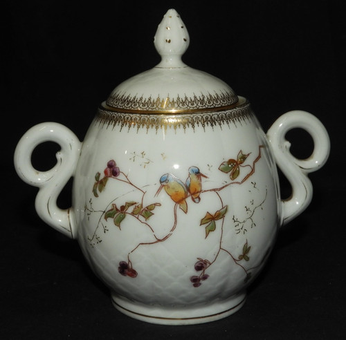 Joli petit sucrier porcelaine - joli,