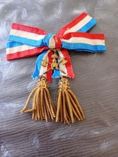 POMPIERS : INSIGNE RUBAN