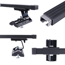 Barres de Toit pour Nissan X-trail T30  01-06 130cm Galvanisé 75kg AMOS