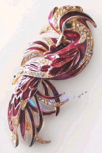 Superbe broche oiseaux - oiseaux, du