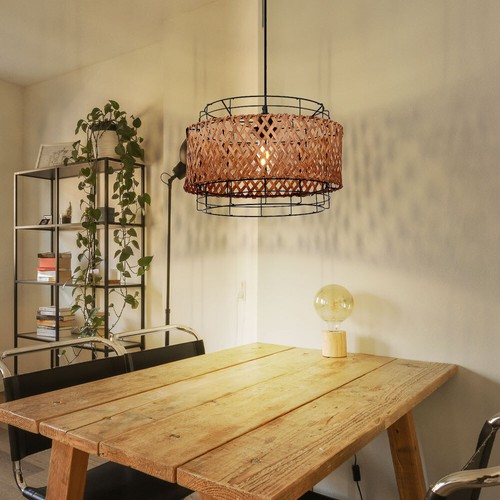 Lampe suspension bambou - suspension, table
