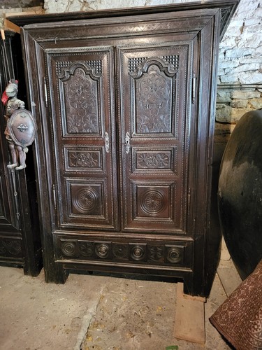 Armoire bretonne fin xviiième - armoire,