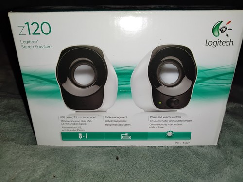 Enceintes blanches logitech - enceintes,
