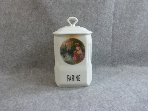 Pot épices porcelaine - pot, en