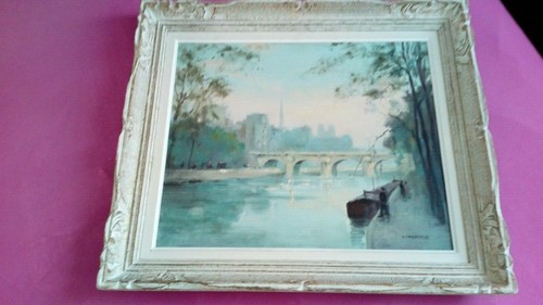 Superbe huile sur toile