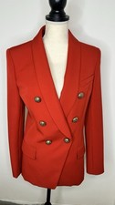 Beau Blazer Balmain Rouge