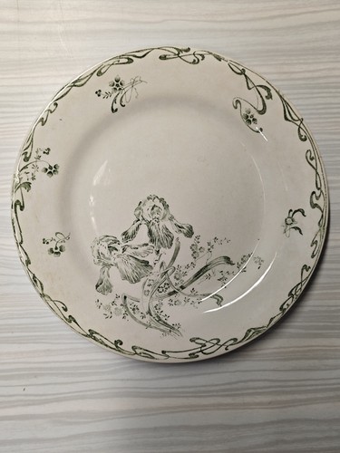 Assiette plate terre - assiette,