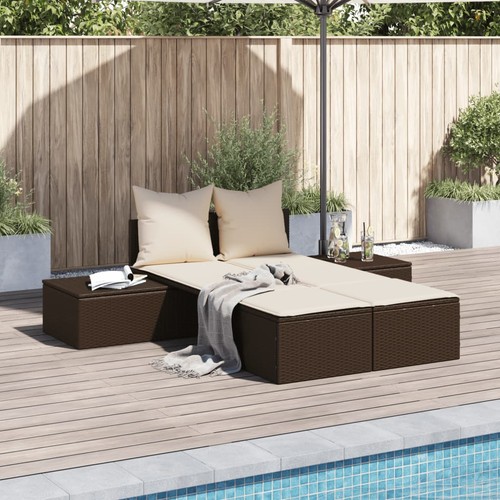 Chaise longue double - longue, avec