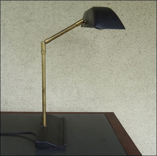 Vintage lampe bureau - de,