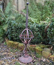 OBÉLISQUE DE JARDIN ANCIEN PATINÉ DÉCO DE JARDIN VINTAGE BOULE DECO STYLE COT...