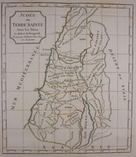 CARTE ANCIENNE JUDEE TERRE
