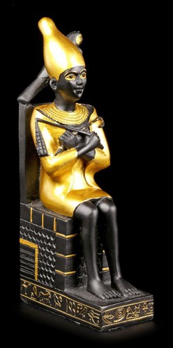 Figurine osiris assise - assise,