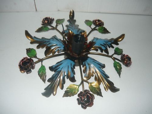 Plafonnier lustre fer avec - en,