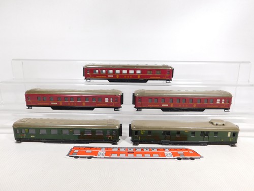 Märklin car fragments - 5x,