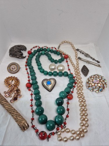 Lot bijoux anciens ou - lot,