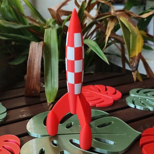 Fusée inspiration tintin - inspiration,