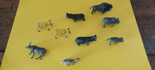 Lot figurines anciennes