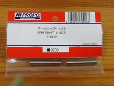 JR PROPO ARM SHAFT L-32, 2 pcs, RC helicopter parts, New Japan 88n