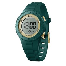 Ice-Watch - ICE digit - Unisex wristwatch with plastic strap Grün (Und Gold)