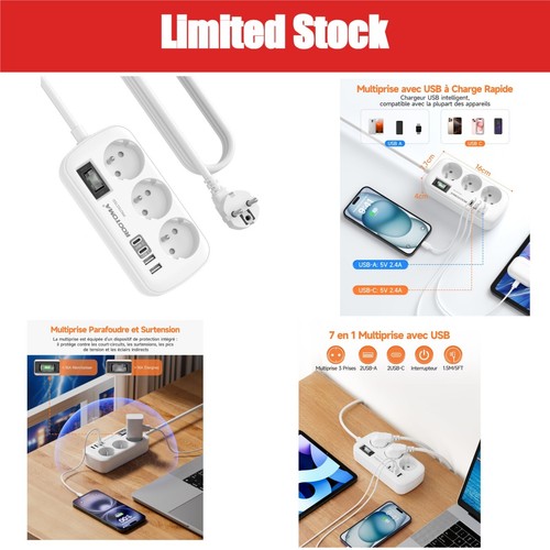 Multiprise prises usb - multiprise, 4