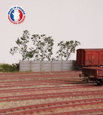 CLO01-HO-LOT OF 2 FENCES - CONCRETE FENCES - Type 1