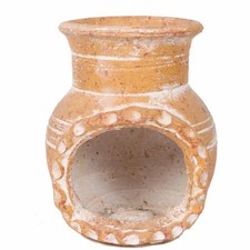 Photophore bougeoir en terre