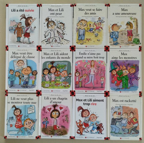 Lot livres max et lili - livres,