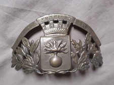 Plaque de casque laiton pour