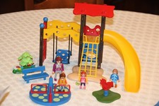 PLAYMOBIL PARC  JEUX TOBBOGAN