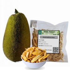 Tranches de jacquier séchées