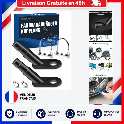 Attache remorque vélo - attache,