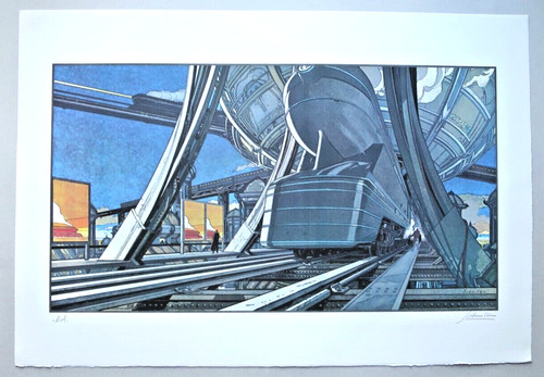 Schuiten lithographie le - lithographie,