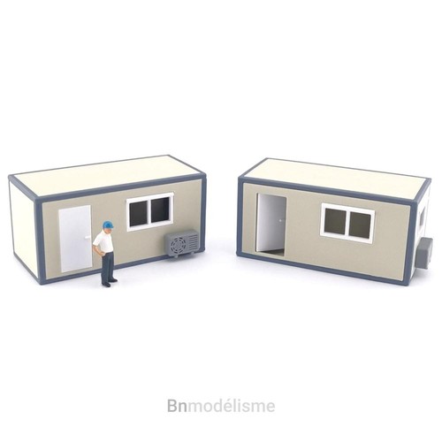 Bungalows chantier 1 87 - bungalows, chantier,